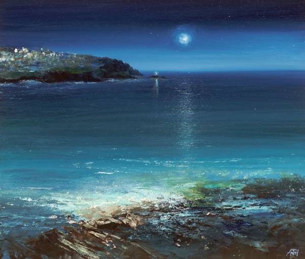 - Oil on Paper, Painting by Amanda Hoskin, measuring 23 x 27 cm (H x W) framed at 44 x 48 cm £650